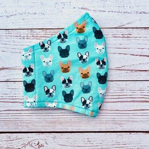 Fabric Face Mask Multi French Bulldogs